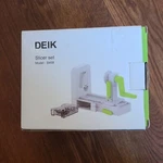 Deik Slicer Set - Model B458 Vegetable New. Fixed Price $15.99.