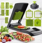16- -1 Vegetable Chopper Slicer Dicer Cutter Mandoline Kitchen Food Prep Set.. Fixed Price $16.99.