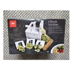 Paderno World Cuisine 4-BLADE Manual Spiralizer W/ Interchangeable Blades. Fixed Price $24.99.