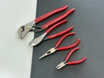 Challenger Proto 4PC Red Grip Pliers & Diagonal Cutters Set Lot, Nos New. Fixed Price $124.99.