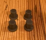Gourmia Automatic Espresso Maker GCM4230 Part, Set Of Foot Pads Feet For Base. Fixed Price $8.99.