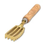 Made In Japan Fish Scaler Brush With Brass Serrated Sawtooth And Ergonomic .... Fixed Price $40.82.