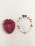 Lot Joie Msc Simply Strawberry Slicer Red Cutter Food Kitchen. Fixed Price $23.98.