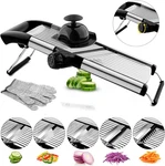 Vekaya Mandoline Slicer, For Kitchen, Adjustable Mandolin, Stai. Fixed Price $44.99.