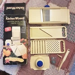 Kitchen Wizard + Box As Seen On Tv Mandolin Slicer Dicer Grater Chopper Shredder. Fixed Price $29.93.