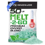 Snow Joe Premium Enviro Blend Melt, Green Deicer Crystals, 50 Lb - Safe. Fixed Price $54.45.