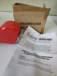 Super Slicer Easily Chop Mince Kitchen Tool Nib 5 Blade Red. Fixed Price $8.95.