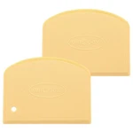 Unicook Dough Scraper, Flexible Bowl Pastry Cutter With Measuring Sc.... Fixed Price $9.71.