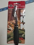 Norpro 8" Stainless Steel Jalapeno Pepper Corer Seed Remover W/ Gripez Handle. Fixed Price $11.99.