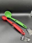Pedrini Delizioso Mangia!italiano Ladle And Pasta Server Green Red Italy Nwt. Fixed Price $7.25.