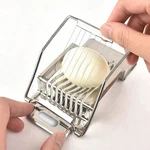 Cutter Stainless Steel Hard Boiled Eggs Slicer For Kitchen Tools. Fixed Price $6.50.
