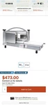 Nemco (55600-2) 1/4" Easy Tomato Slicer, Silver (2 New In Box). Fixed Price $275.00.