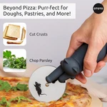 Kitty Pizza Wheel - Cutters Stainless Steel, Funny Kitchen G.... Fixed Price $27.97.