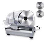 Techwood Electric Meat Slicer, 200W Deli Food With 9 Removab.... Fixed Price $175.58.
