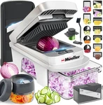 Mueller Pro-series All-in-one, 12 Blade Mandoline Slicer For Kitchen, Food Ch.... Fixed Price $64.61.