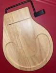 Vintage Prodyne 912B Round Beechwood Cheese Slicer Server Tray. Fixed Price $28.94.