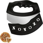 Xoyozo Pizza Cutter Salad Chopper Large Stainless Steel Blade 6.7", Black. Fixed Price $12.63.