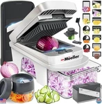 12-BLADE Mandoline Slicer & Vegetable Chopper With Container Kitchen Gadget. Fixed Price $94.04.
