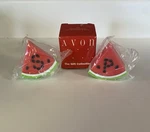 Avon Watermelon Slices Salt & Pepper Shakers Vintage 1980S With Box Summer Fruit. Fixed Price $9.99.