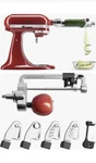 Kitchenaid Stainless Steel Spiralizer Attachment For Mixer KSM1APCQ. Fixed Price $59.99.