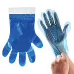 Dealbybox 1000PACK Blue Disposable Poly Gloves For Restaurants, Unisize,. Fixed Price $35.48.