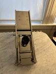 Louis Tellier Mandoline Professionnelle Bron Coucke Slicer With Hand Guard. Fixed Price $49.99.