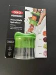 Oxo Good Grips Hand-held Spiralizer Factory Sealed. Fixed Price $12.99.