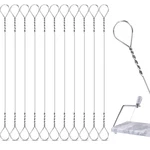 Nuanchu 10 Pcs Cheese Slicer Wire Replacement Block Cutter Silver. Fixed Price $13.35.