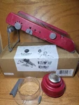Progressive International PL8 Professional Mandoline Slicer, Red, Boxed. Fixed Price $39.99.