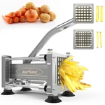 Sunvivi French Fry Cutter Stainless Steel Potato Large-hand-push, Sliver. Fixed Price $124.14.