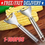 Stainless Steel Corn Cob Peeler Stripper Remover Kitchen Cutter Thresher Tool Us. Fixed Price $59.89.