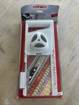Leifheit Adjustable Vario Slicer Mandoline Stainless Steel Blade Scalloped Edge. Fixed Price $38.00.