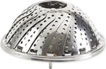 Rsvp International Endurance Kitchen Collection Expandable Vegetable Steamer 9". Fixed Price $6.22.