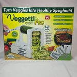 As Seen On Tv Veggetti Pro Top Spiral Vegetable Cutter Nib Free Shipping!!. Fixed Price $14.99.