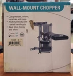 Global Solutions GS4450B 3/8 In Wall Mount Vegetable Chopper - New!. Fixed Price $139.99.