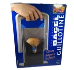 Hoan 5087464 The Original Bagel Guillotine Universal Slicer, Silver, 9.25-INCH. Fixed Price $29.92.