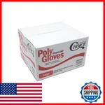 Choice Poly Disposable Pe Gloves - Large 1000 Count For Food Service. Fixed Price $32.49.