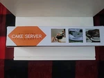 Baking Fun Cake Server Expert Stainless Steel Cutter. Fixed Price $10.00.