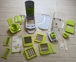 Sedhoom Direct Mandoline Slicer For Kitchen, Vegetable Spiralizer Chopper. Fixed Price $17.99.