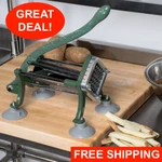 Choice 1/2" French Fry Cutter With Suction Feet Durable Kitchen Restaurant Tool. Fixed Price $73.99.