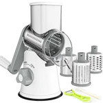 Ourokhome Rotary Cheese Grater Hand Crank, 4.72"L X 3.54"W 9.45"H, A-white. Fixed Price $33.96.