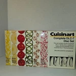 Cuisinart Complete DLC-7 Disc Set DLC-070 9 Piece Food Processor Blade Kit Japan. Fixed Price $94.95.
