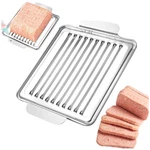 Luncheon Meat Slicer, 304 Stainless Steel Cutter For Spam, 10 Sliver. Fixed Price $9.20.