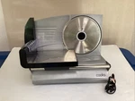 Cooks Meat Slicer FS-9001A 14.5 X10.5 H (tested, Works). Fixed Price $36.74.
