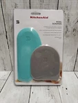 New Kitchenaid Professional Silicone Bowl Scraper & Pot Aqua Sky. Fixed Price $15.99.