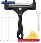 Cheese Slicer Kit, Stainless Steel Handheld Cutter With 4 Extra Wires. Fixed Price $10.26.