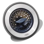 Oxo Softworks 2-IN-1 Stainless Steel Sink Strainer And Stopper, Black. Fixed Price $16.76.