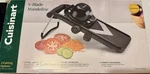 Cuisinart V-blade Mandoline Slicer Adjustable Stainless Steel Cutter Black New. Fixed Price $20.00.