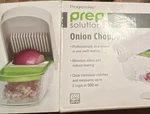 Progressive Prep Solutions Onion Chopper 2 Cup Manual W/ Container Green/white. Fixed Price $14.00.