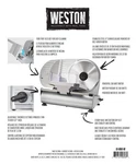 Weston 9 Kitchen Meat Slicer, Gifted, Is New, Original Packaging. Fixed Price $115.00.